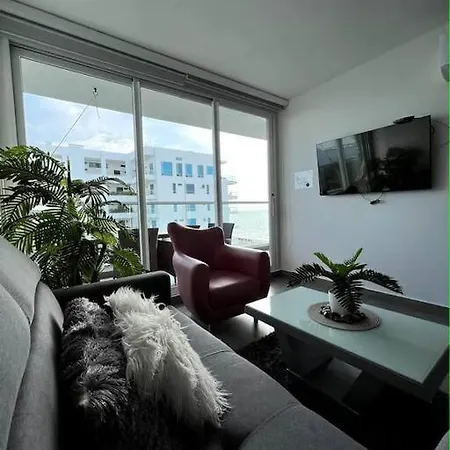 Apto Vista Al Mar En Cartagena! Apartamento Cartagena